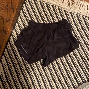 camo lulu shorts